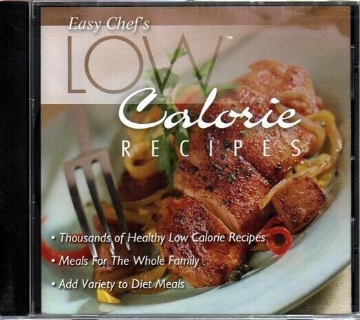 Easy Chef\'s: Low Calorie Recipes (PC-CD, 2005) for Windows - Factory Sealed JC