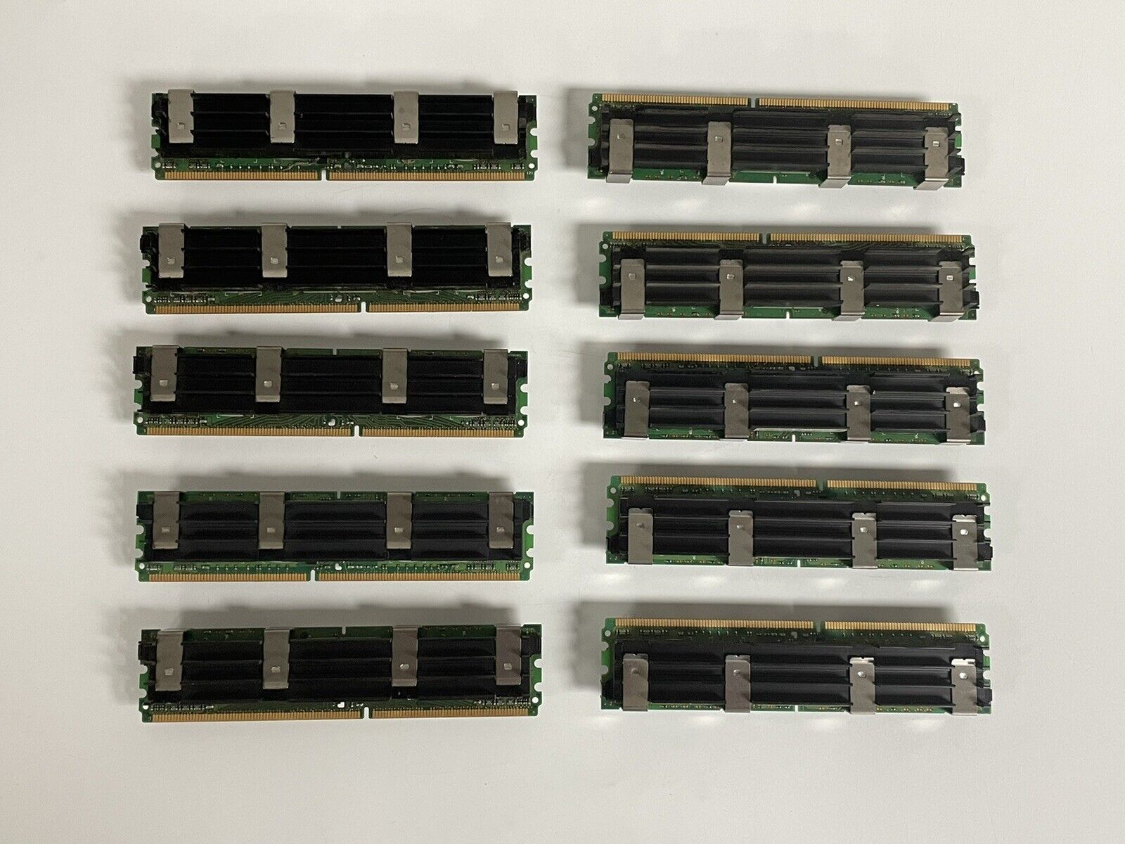 Lot of 10 Hynix Computer Memory (RAM) 512 MB ~ 1RX8 PC2-5300U-555-11 ~ Korea