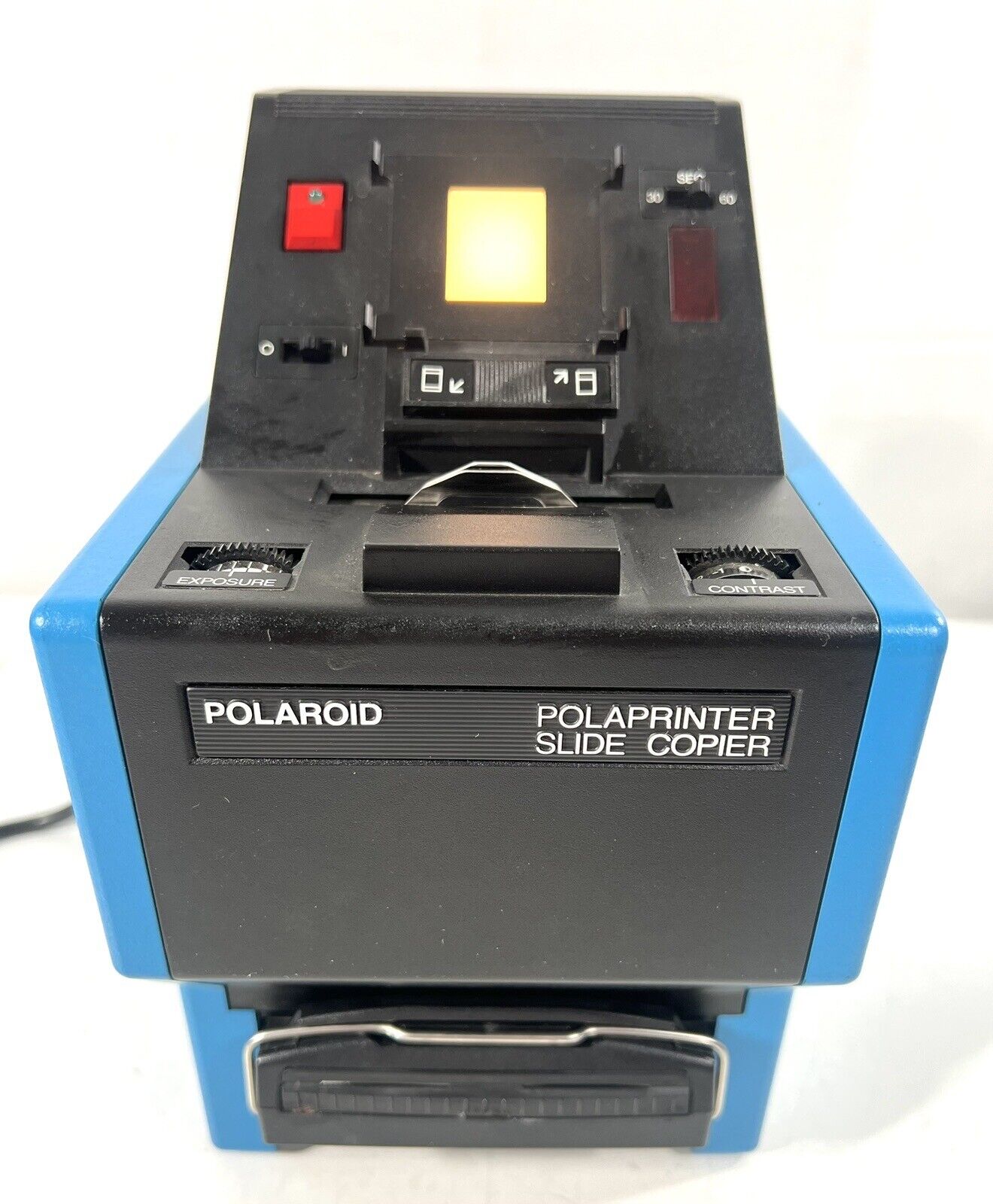 Vintage Polaroid PolaPrinter Slide Copier Model 3510 Duplicator Multi-volt
