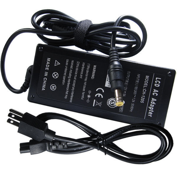 AC Adapter Charger Power Cord Supply for Sharp Aquos LC15B6U-S LC-13B6U-S LCD TV
