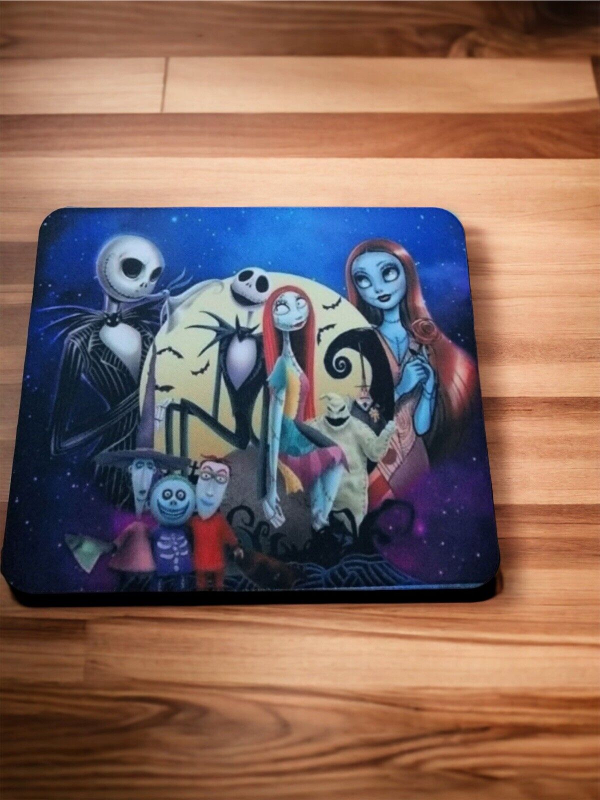 Nightmare before Christmas mouse pad polyester 9 x 10 new for computer or gaming