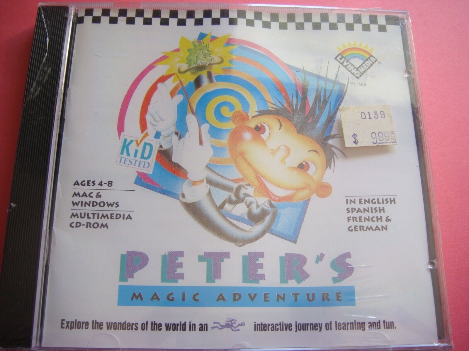 Vintage Software- Peter's Magic Adventure by IMSI -Circa  1994 -