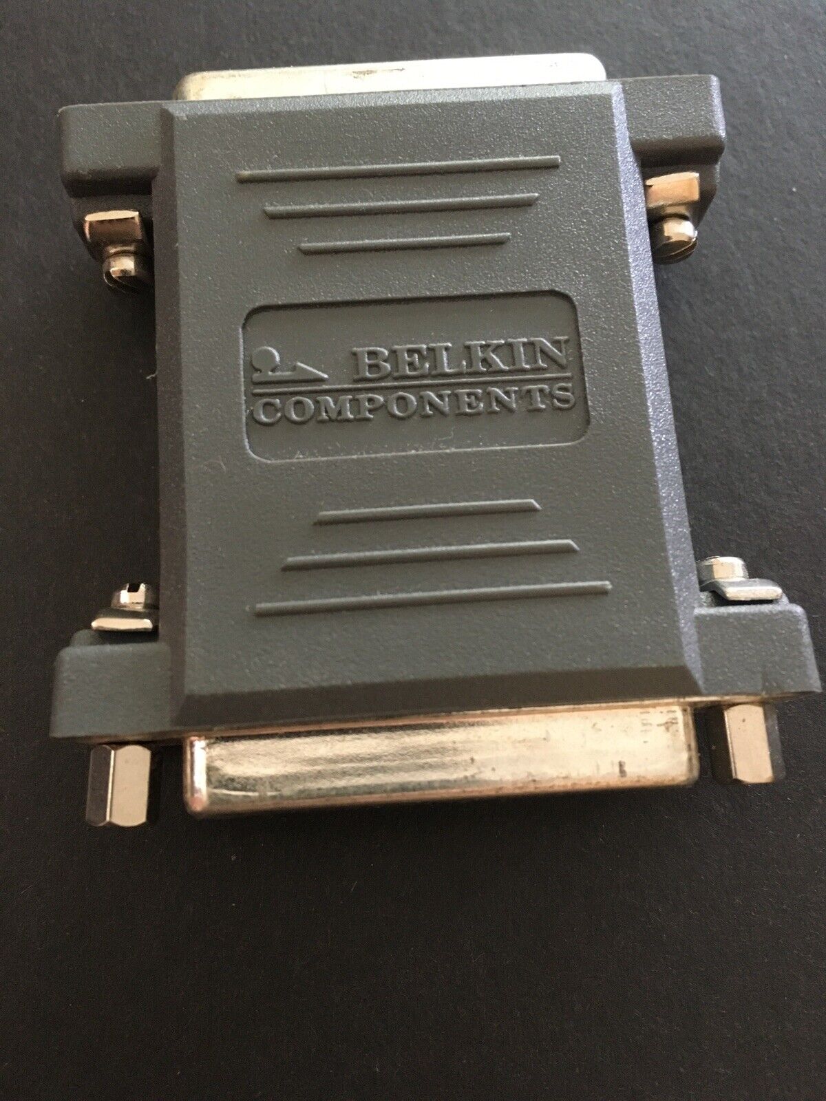 Vtg Old Belkin F4A251 DB25 to DB25 Serial Gender Changer F/F Adapter.