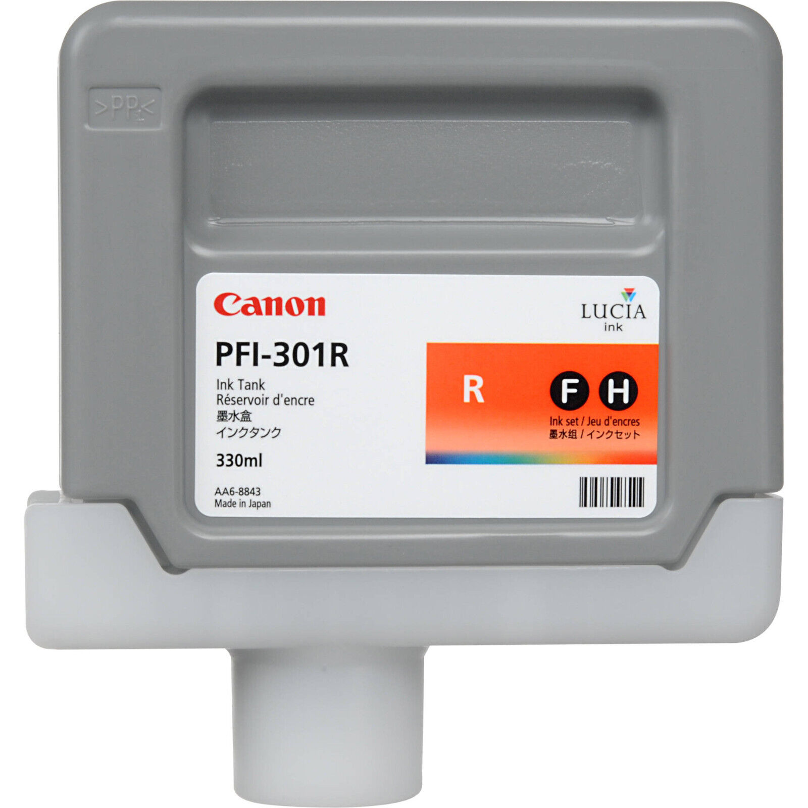 GENUINE Canon PFI-301 Red for imagePROGRAF iPF8000 iPF8100 iPF9000 iPF9100