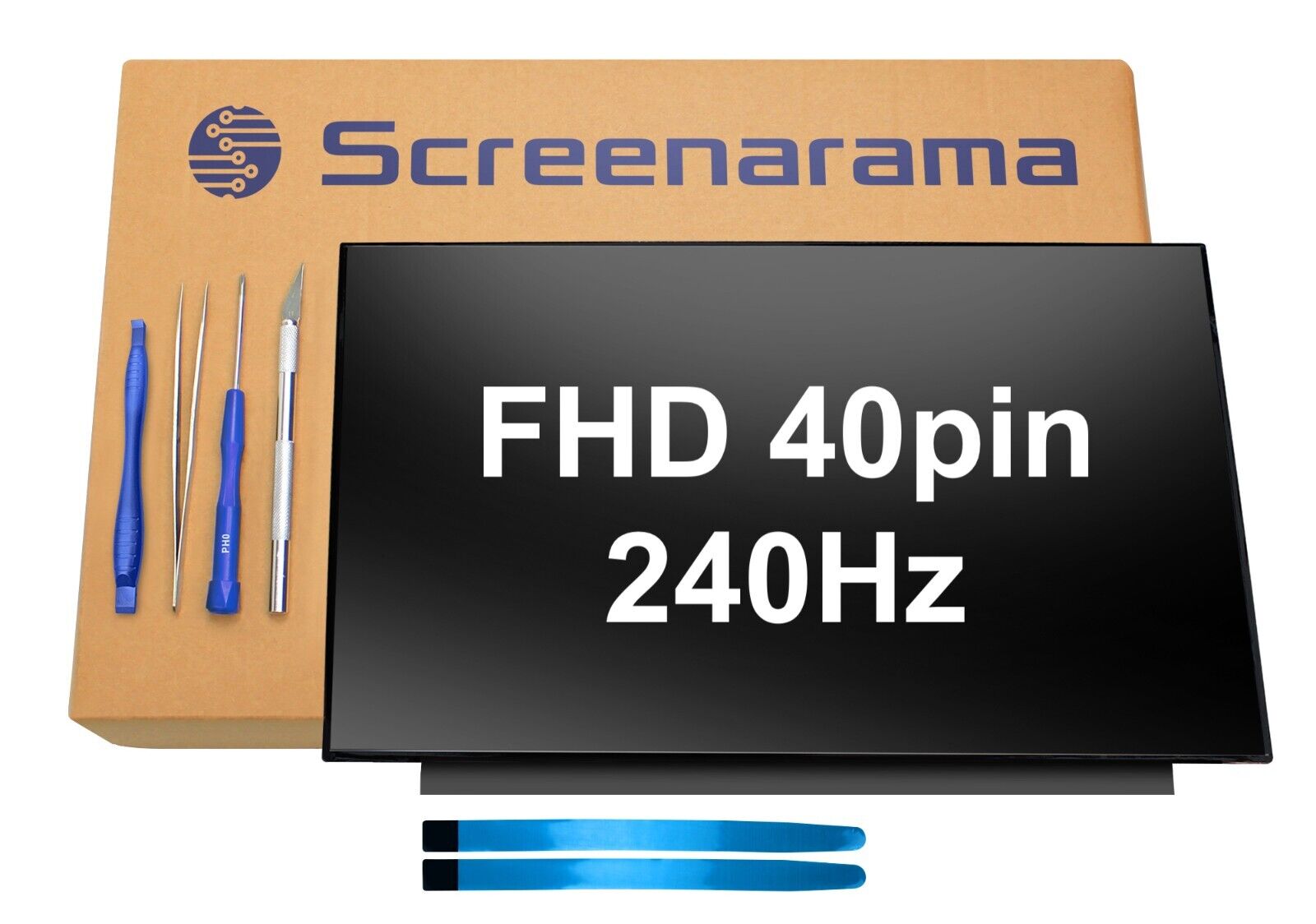 MSI GP66 LEOPARD 10UE 10UG 10UH 11UH 240Hz FHD 40pin LCD Screen SCREENARAMA FAST