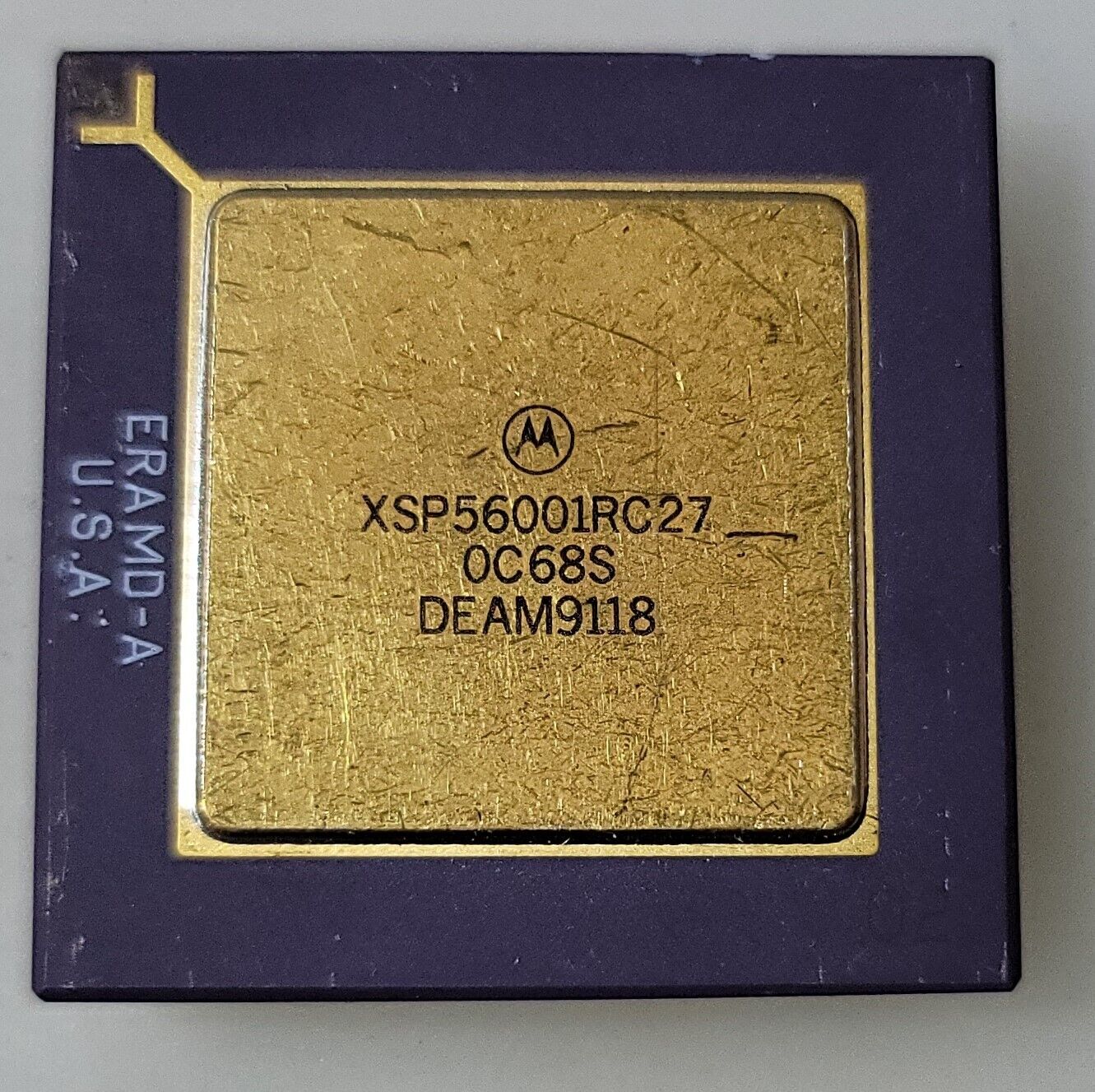 Vintage Rare Motorola XSP56001RC27 Processor For Collection or Gold Recovery