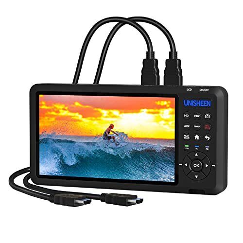 UNISHEEN HD Video Capture Box 2 Channel HDMI Picture-in-Picture Video Recorder