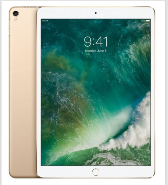 (Defective LCD) Apple iPad Pro 1st Gen. 256GB, Wi-Fi, 10.5 in - Gold