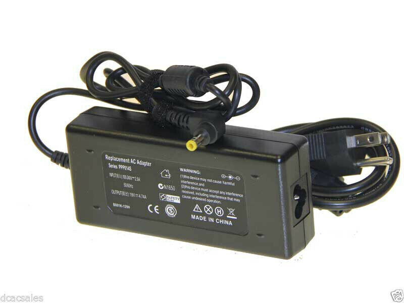 AC Adapter For Minisforum UN1265 UN1245 X400 Mini PC Charger Power Cord 19V