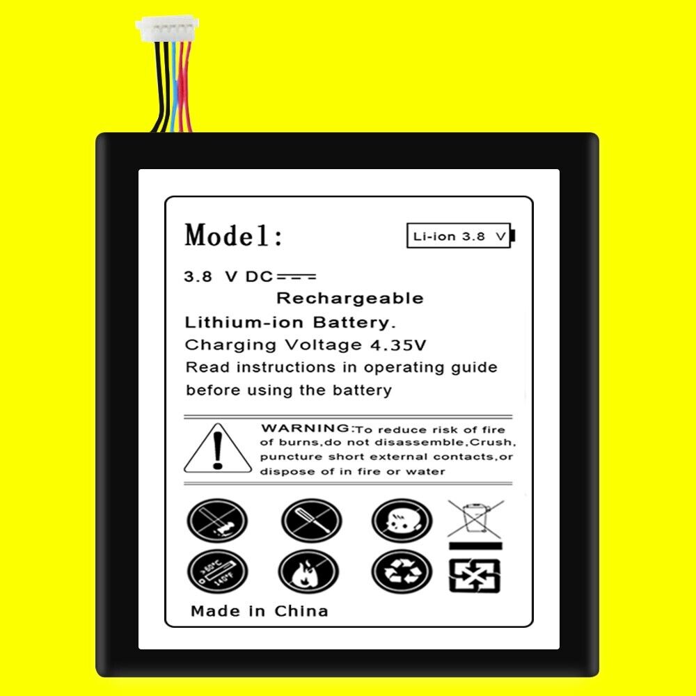 High Capacity 5300mAh Grade A+ Battery for U.S. Cellular LG G Pad F 8.0 UK495 US
