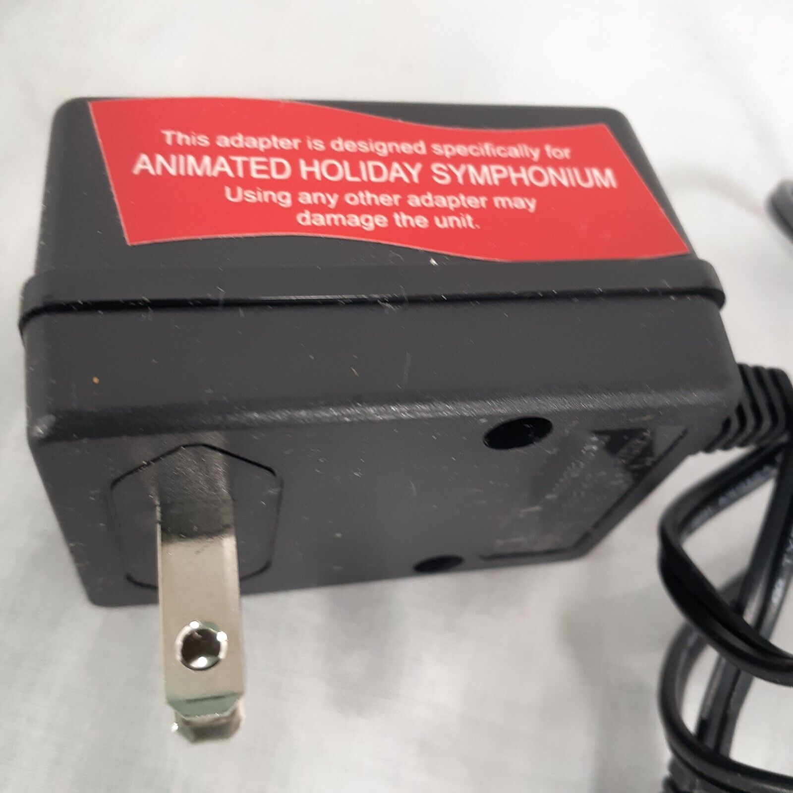 Original 6V AC / DC Adapter For Mr Christmas Holiday Symphonium Wood Music Box