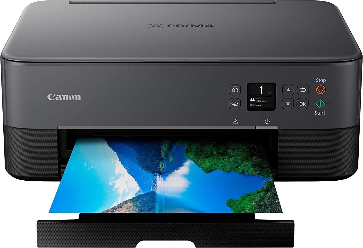 Canon PIXMA TS6420a Wireless Printer. Print, Copy, Scan - Black **NO INK**
