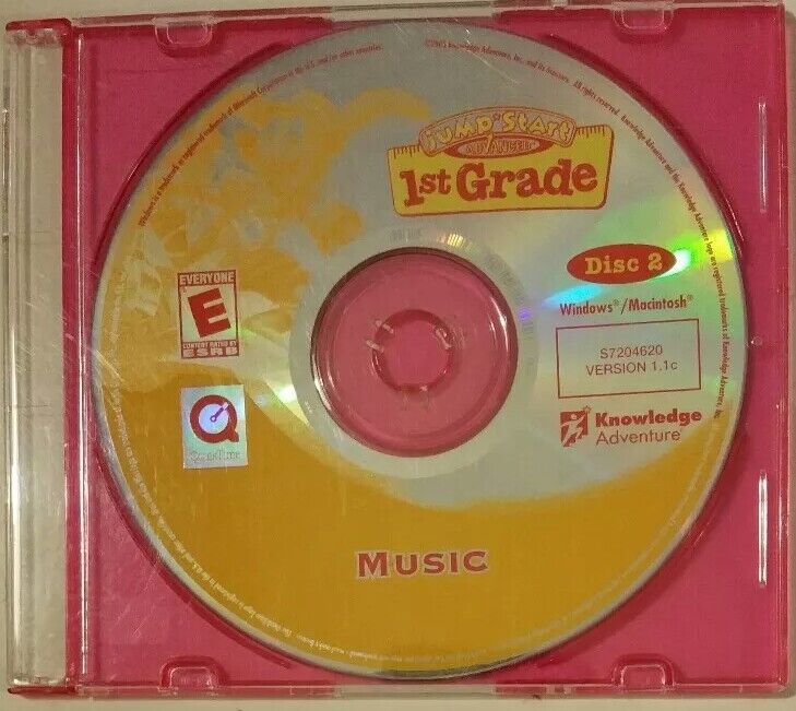 Disc 2 ONLY Jump Start Advanced Toddlers .CD- Ships in 24 hours