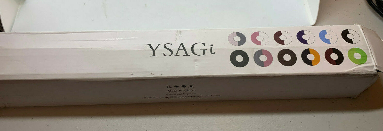 YSAGi Clear Multifunctional Office Desk Pad Thin Waterproof PU Leather MousePad