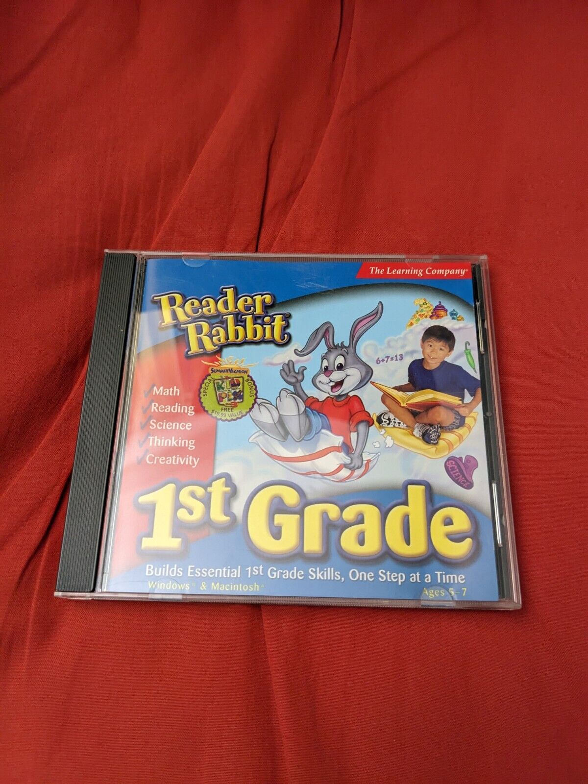 Reader Rabbit 1st Grade The Learning Company Software CD