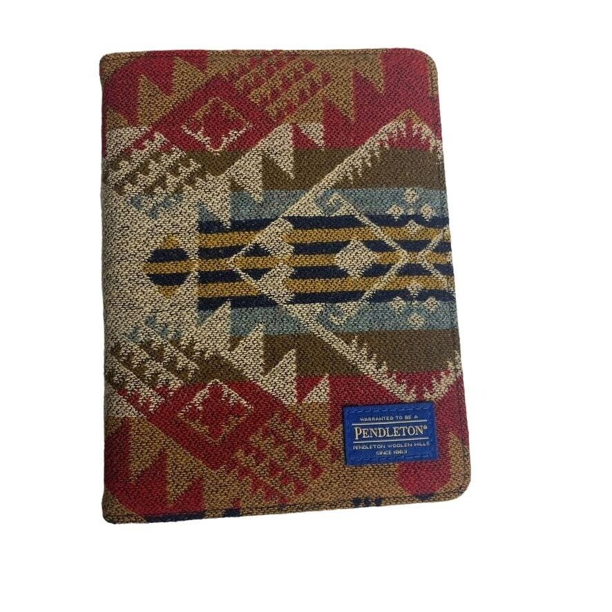 Pendleton Southwestern E-Reader Holder Case Cover Wool Shell Holds Reader 7x4.75