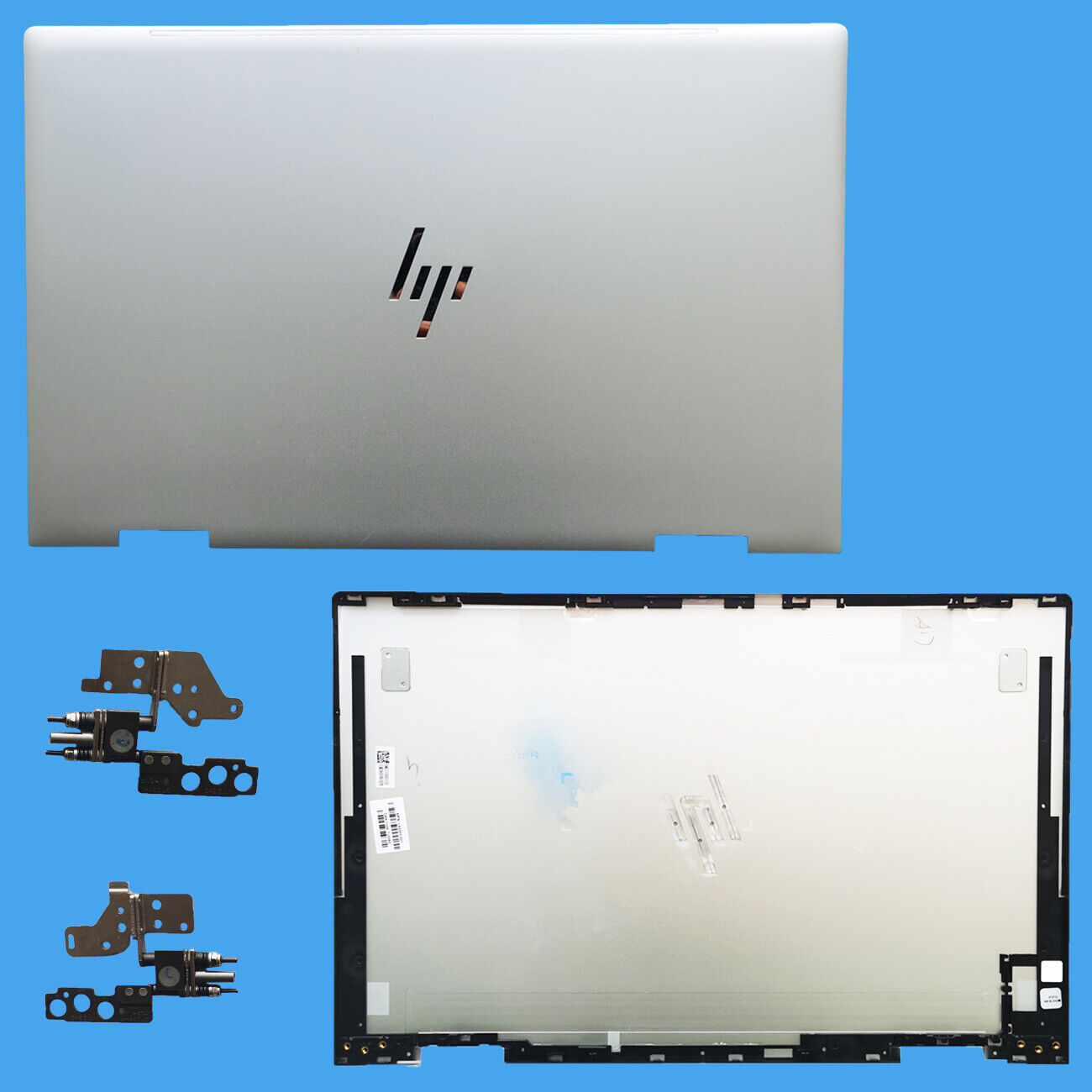 New For HP ENVY X360 15-ED 15M-ED 15T-ED 0023DX LCD Back Cover/Hinges L93203-001