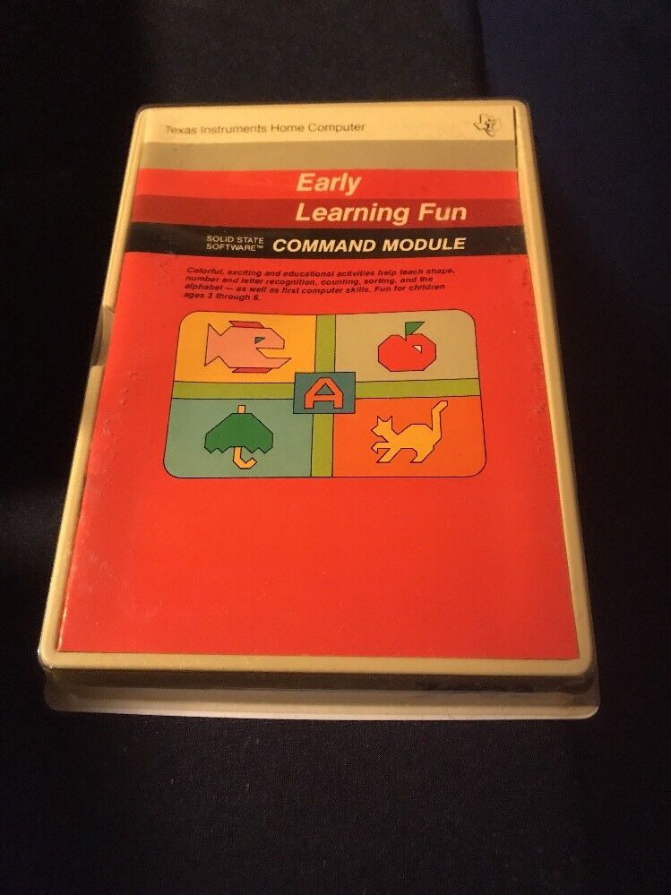 NOS NEW TI-99/4A Early Learning Fun Command Module PHM 3002