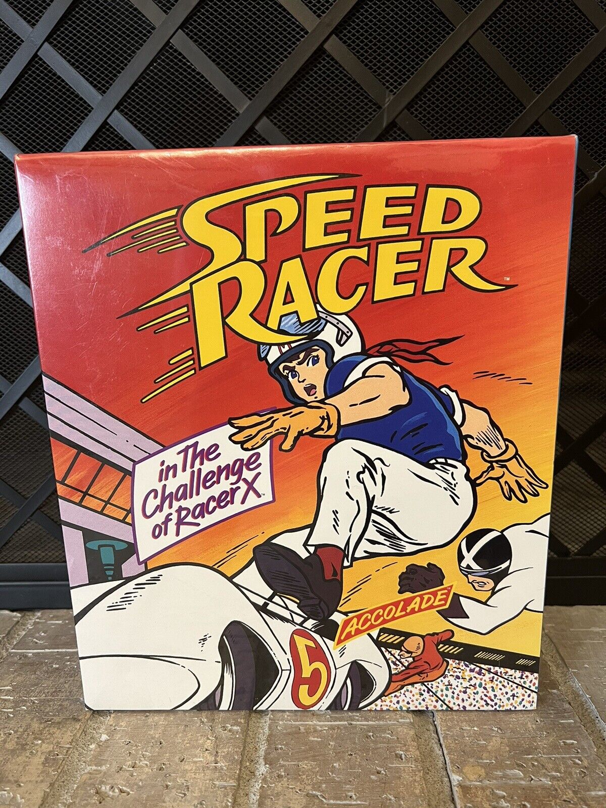 Vintage Speed Racer in The Challenge of Racer X Accolade IBM Video Game 1993 NIB