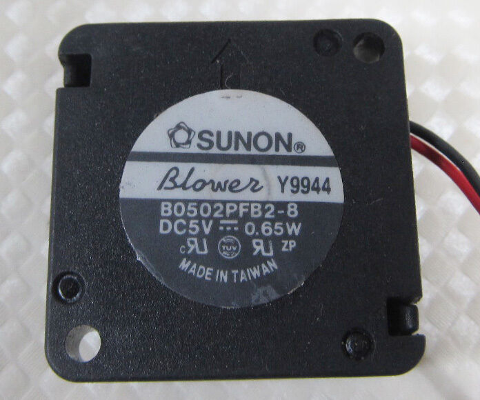 5pcs SUNON B0502PFB2-8 25x25x10 2510 DC 5V 0.65W Mini Blower Fan 2pin Connector