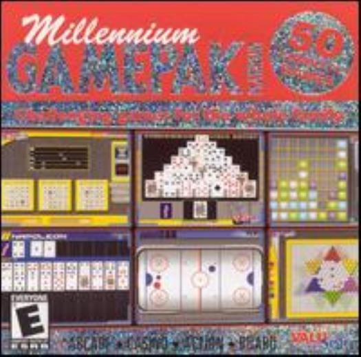 Millennium Gamepak Platinum PC CD over 50 complete full games bingo solitaire