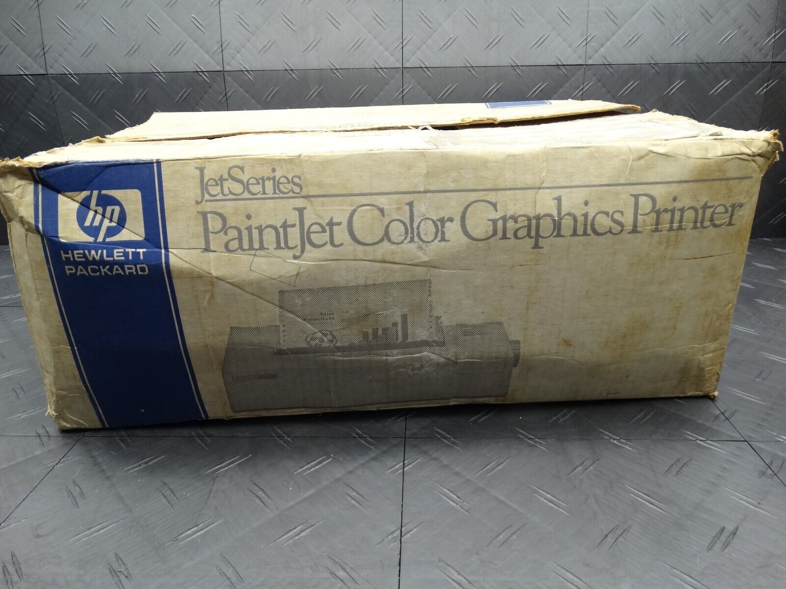 HP 3630A JetSeries Printer PaintJet Color Vintage Printer Collectable Rare