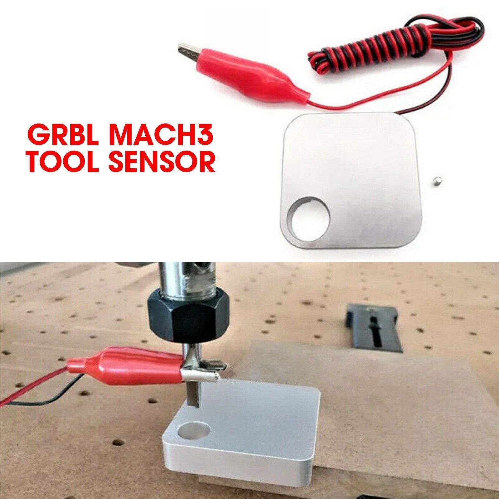 XYZ Touch Probe Precise Plug Play GRBL Mach 3 Tool Sensor For CNC Machine Set