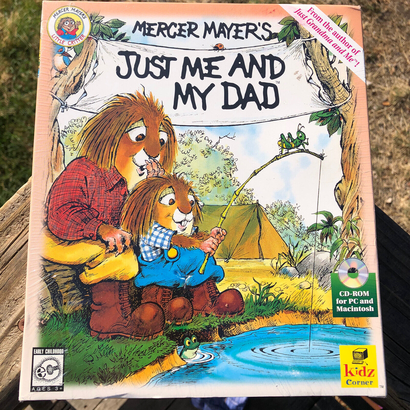 Sealed Mercer Mayer's Just Me And My Dad PC MAC CD Little Critter Game Vtg 90s