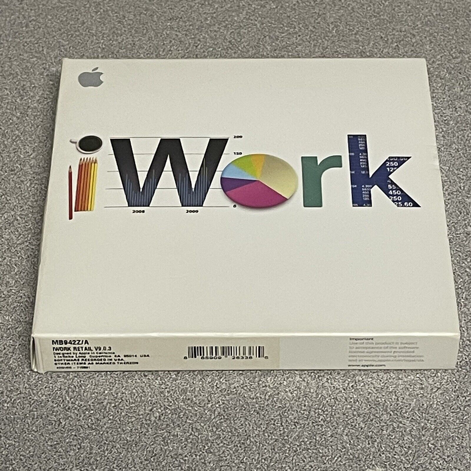 Apple iWork \'09 (Retail) - Full Version for Mac MB942Z/A