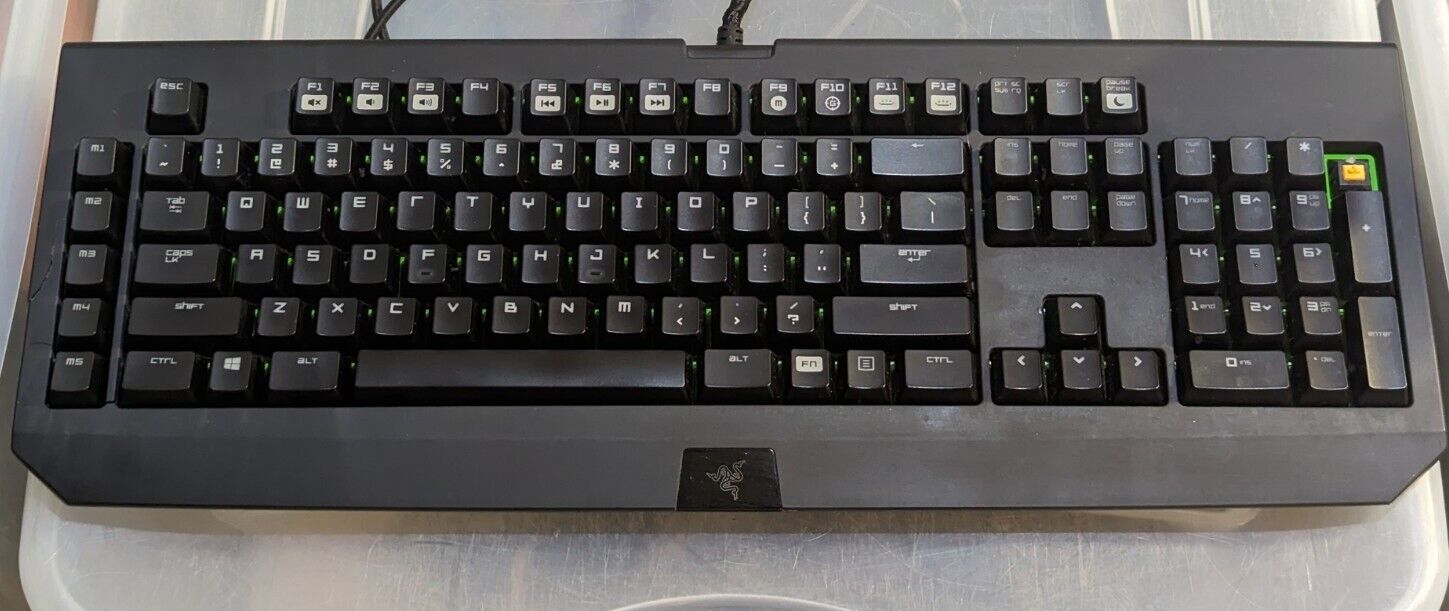 Razer Blackwidow Ultimate Stealth 2014 Edition KEY CAPS ONLY Replacement Part