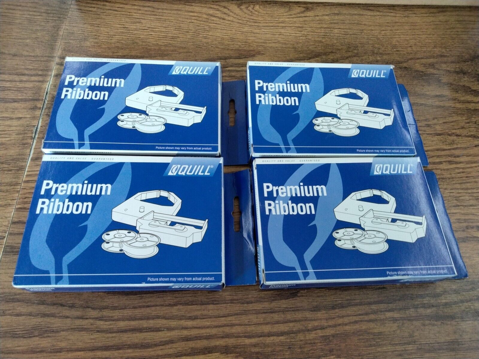 Lot Of 4 Quill Premium Ribbon 7-11315 Black - Smith Corona H Series - NEW