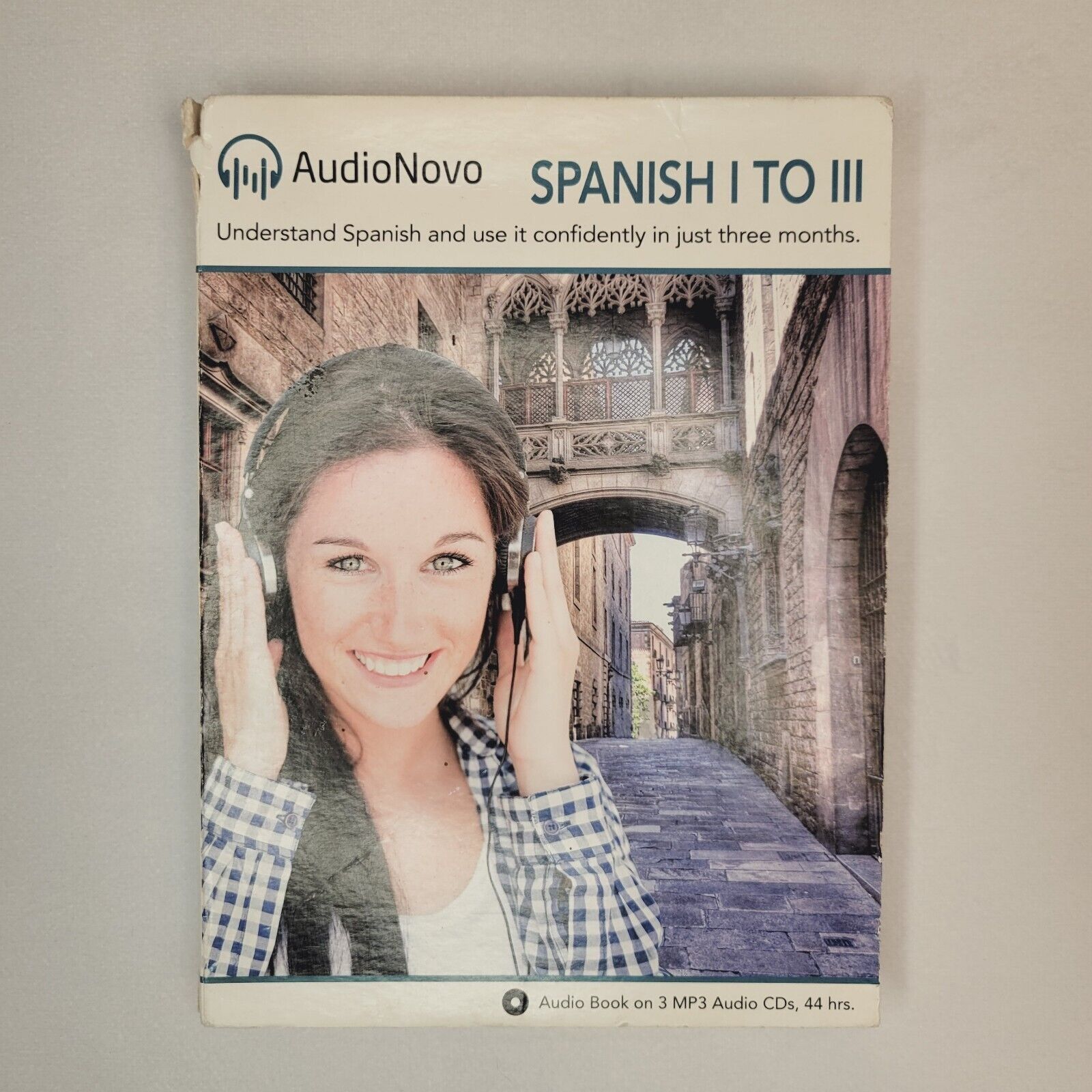 AudioNovo Spanish 1 to 3, Learn Spanish the Quick & Easy Way to Advanced Speaker