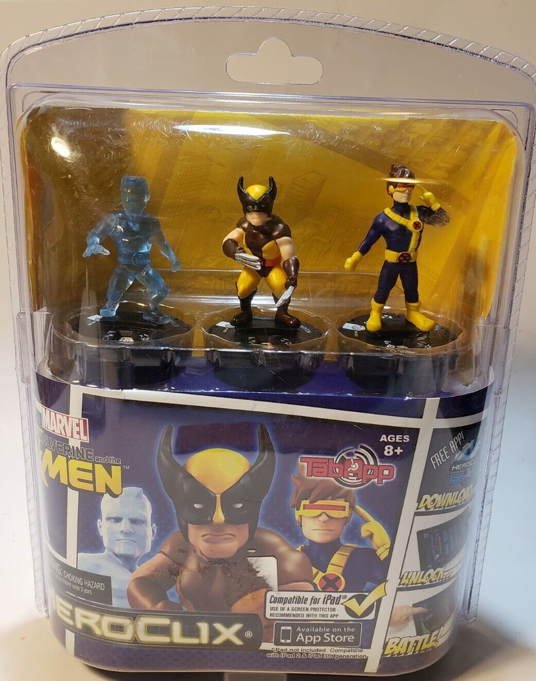 Marvel Super Heroes Heroclix Tab App X-Men, Wolverine 