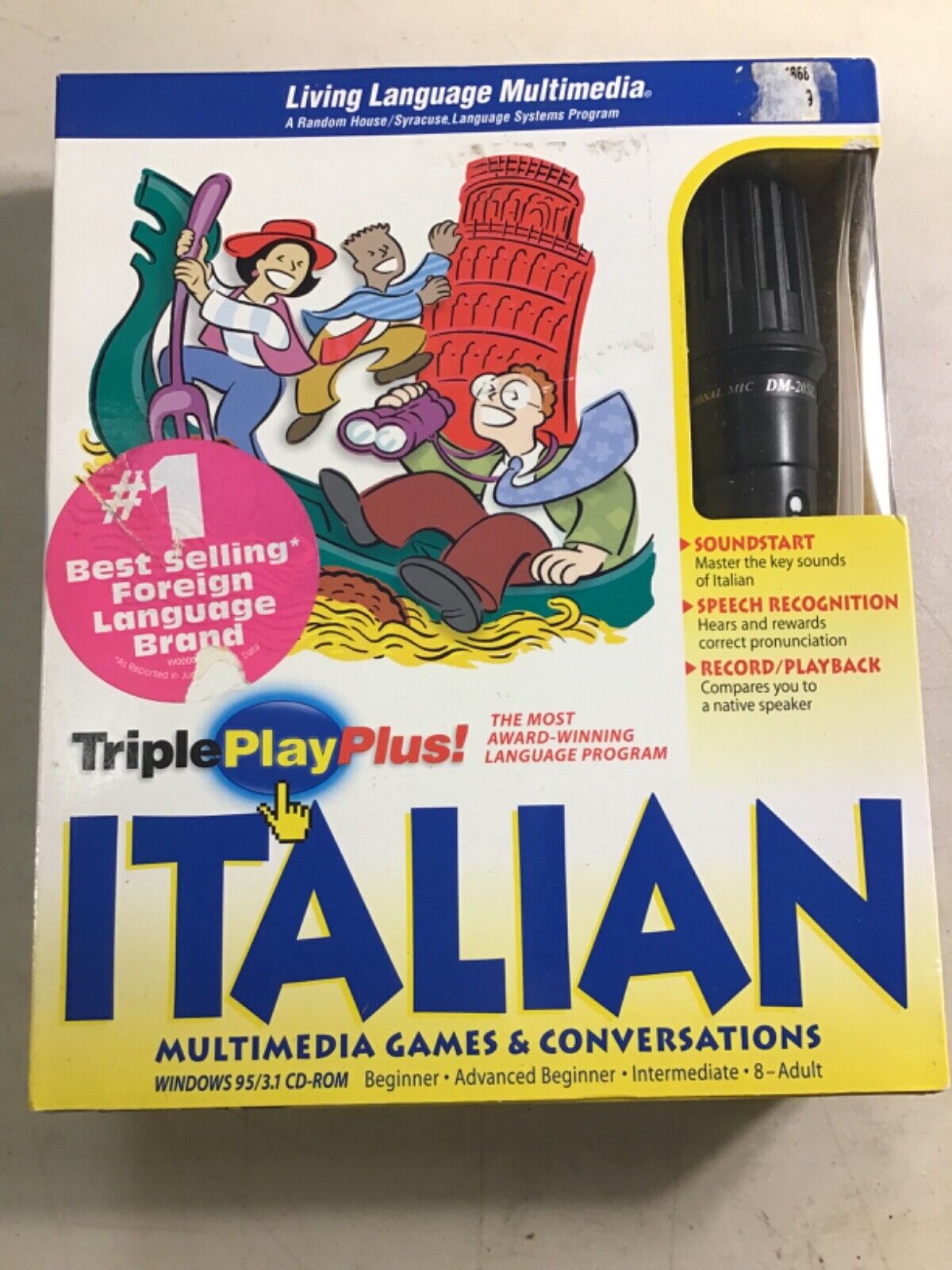 Triple Play Plus Italian Multimedia Games & Conversations Language Program VTG
