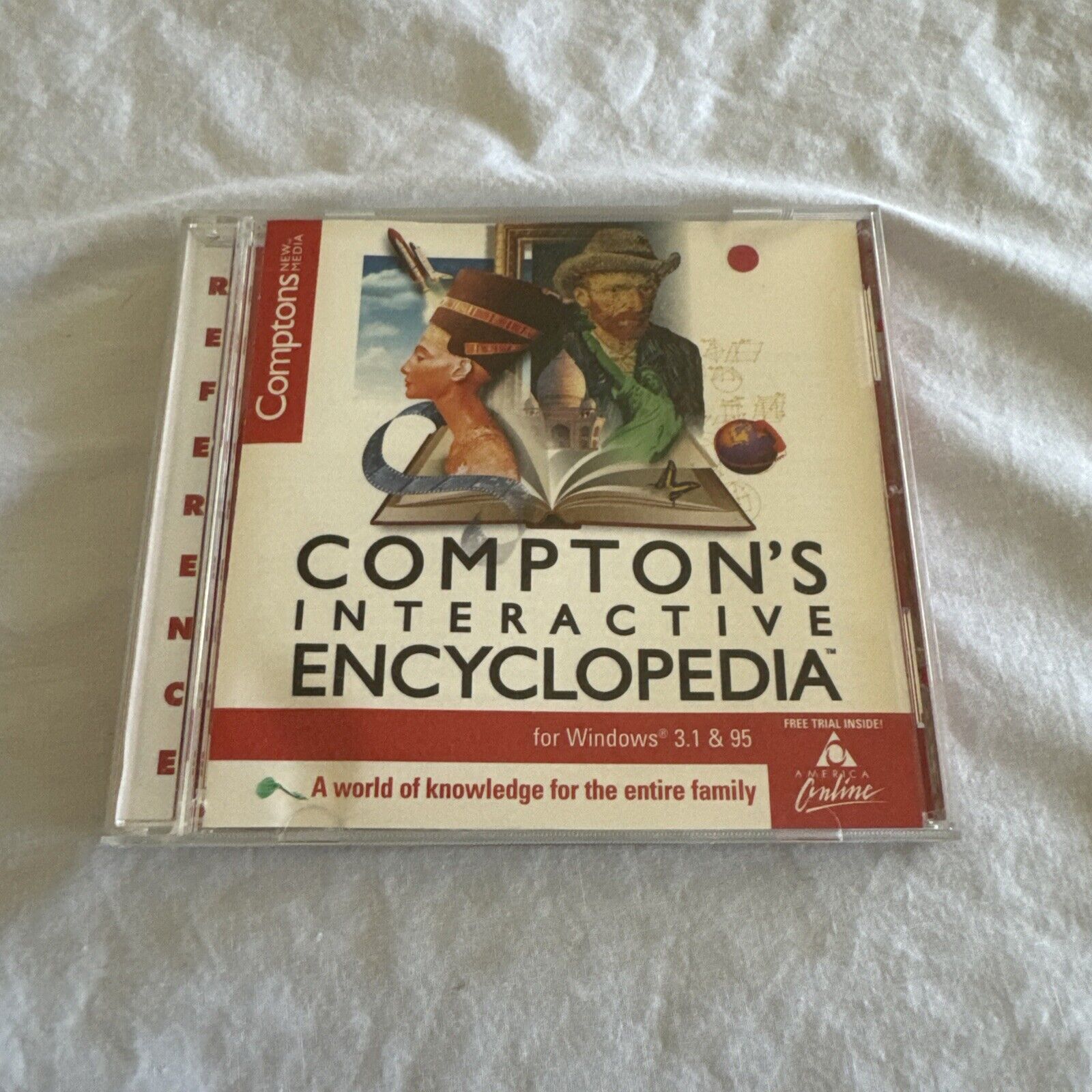 Compton's Interactive Encyclopedia 1996 Edition CD Rom For Windows VGC