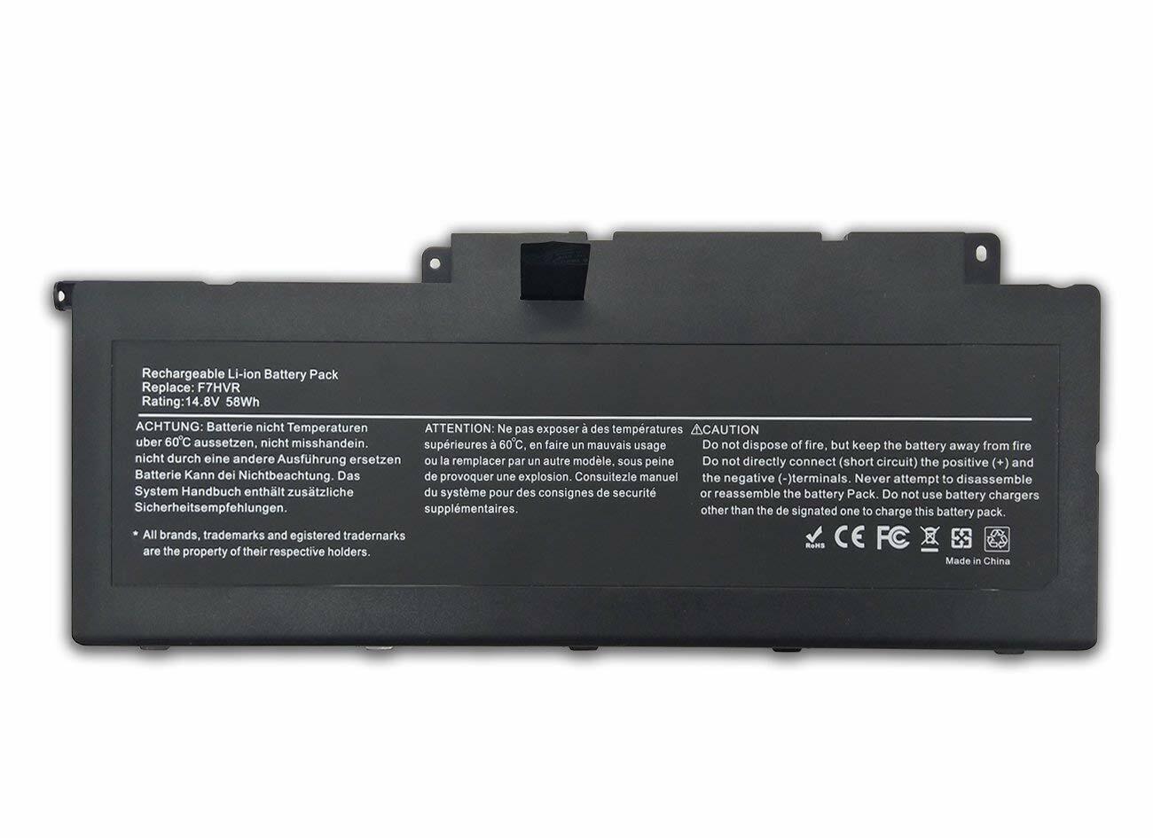 NEW Battery for Dell Inspiron 15 7537 ,17 7737 Series F7HVR 062VNH G4YJM T2T3J