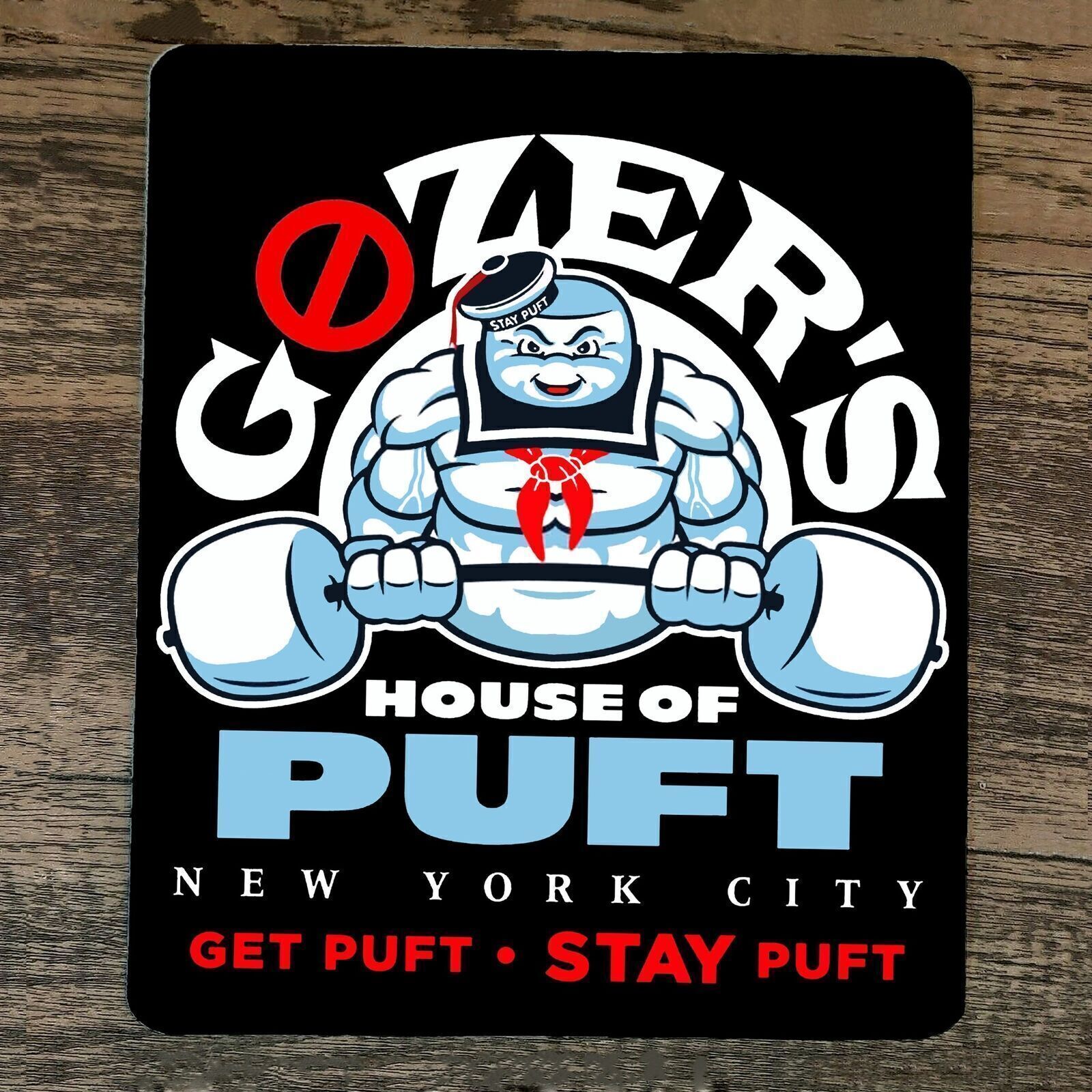 Mouse Pad Gozers House of Puft New York City Stay Puft
