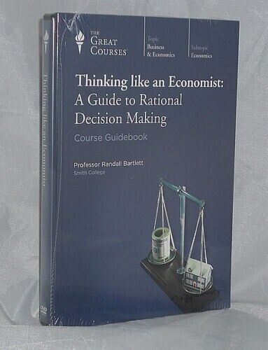 NEW DVDs 12 Lectures Thinking like an Economist Great Courses Teaching Company