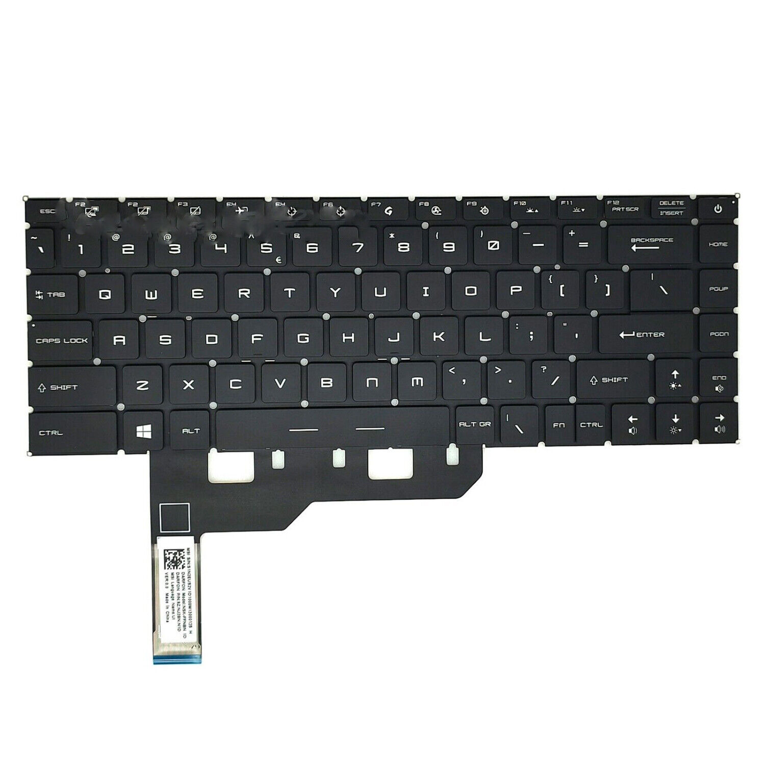 Keyboard Backlit Fit For MSI GE66 Raider GS66 Stealth 11UE 11UG 11UH 12UG 12UH