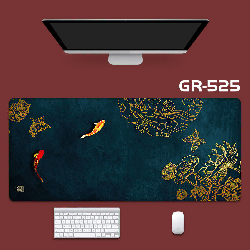 Chinese Ancient Style Mouse Pad Large Office Computer Desk Keyboard Mousepad