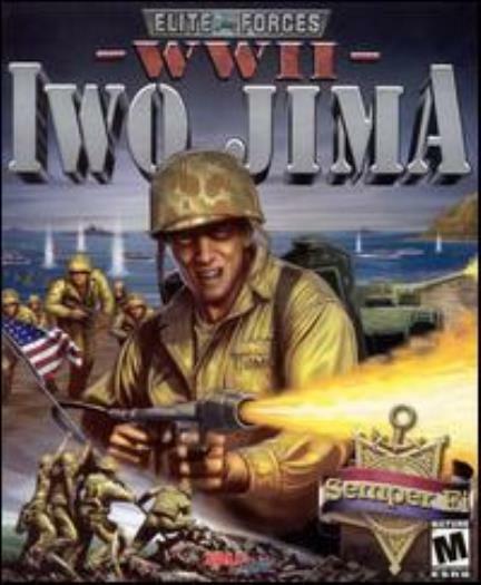 WWII: Iwo Jima PC CD lead marines to conquer South Pacific islands allied game