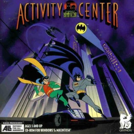The Adventures Of Batman & Robin Activity Center PC MAC CD superhero match game