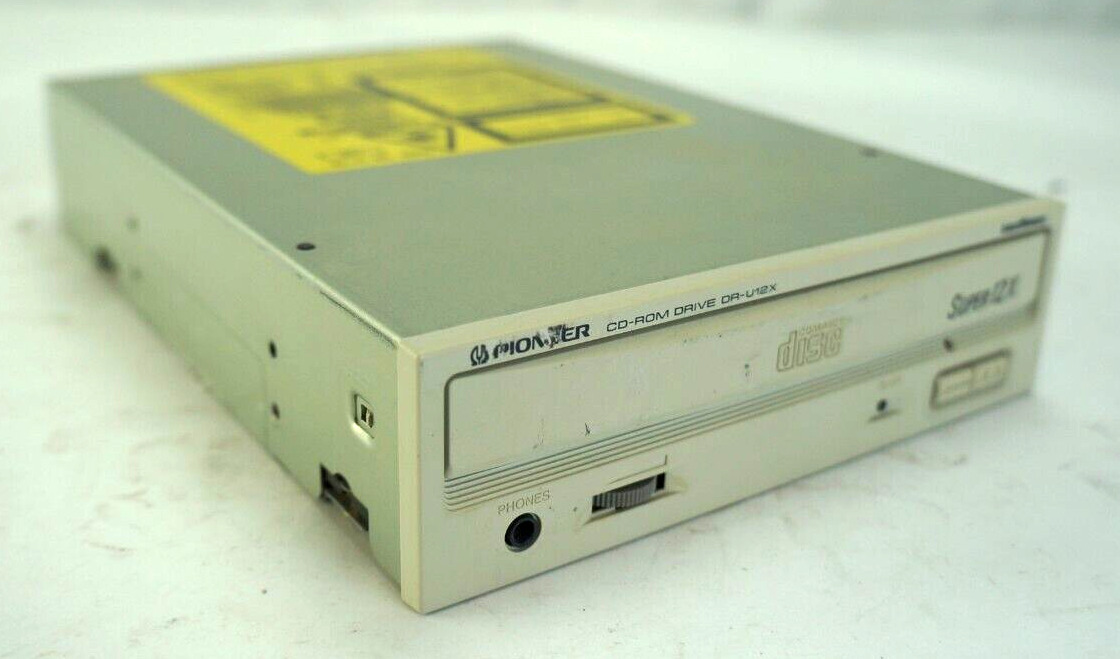 Vintage Pioneer DR-U12X CD-ROM Drive Retro Gaming