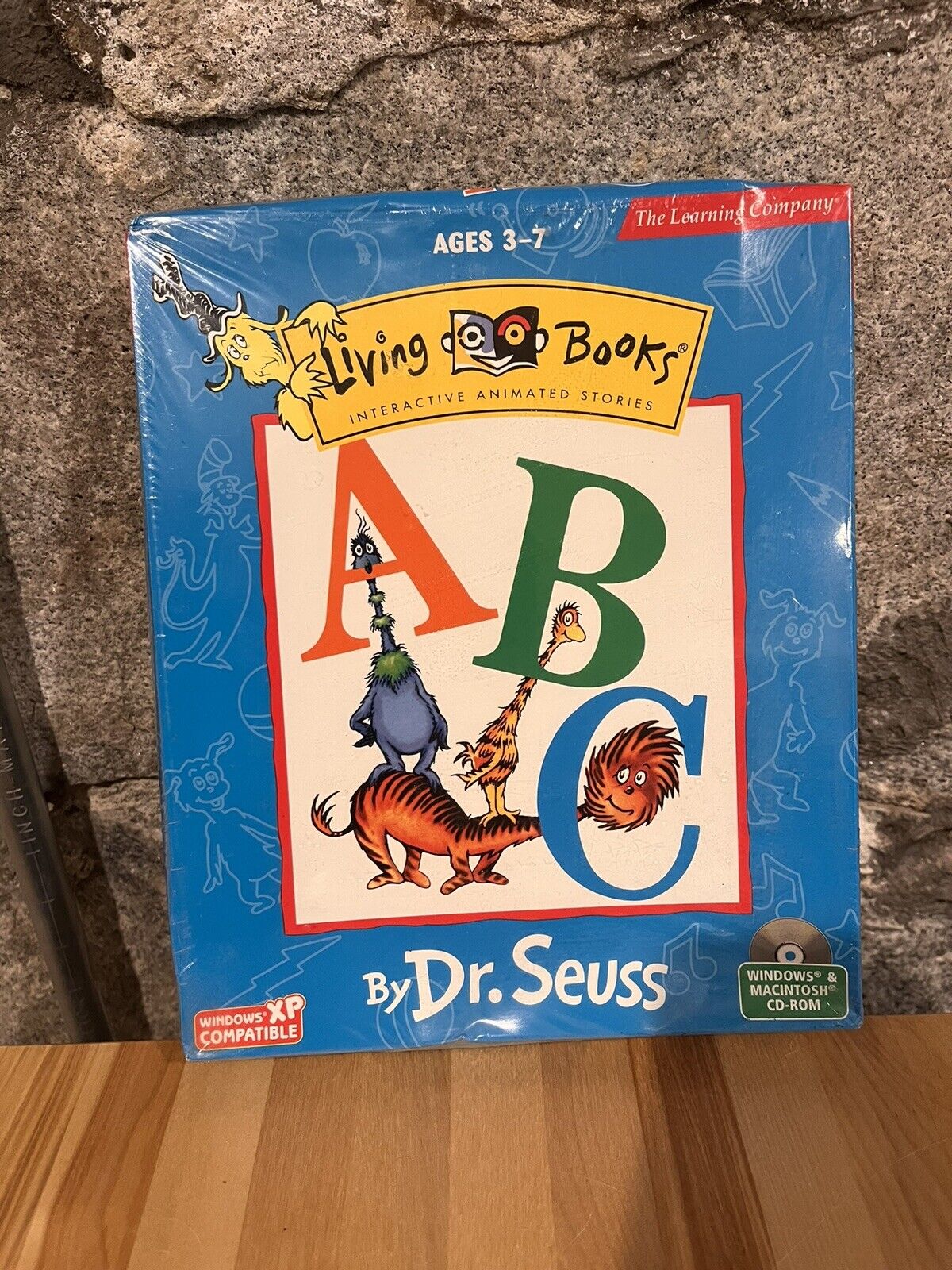 Rare NEW Dr. Seuss's ABC PC (1995, Living Books) Vintage Big Box