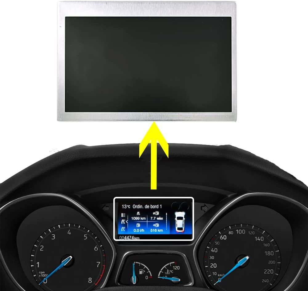 LCD Display Color Screen Fits for Ford 2014-2016 Escape 2013-2016 Focus 150 MPH 
