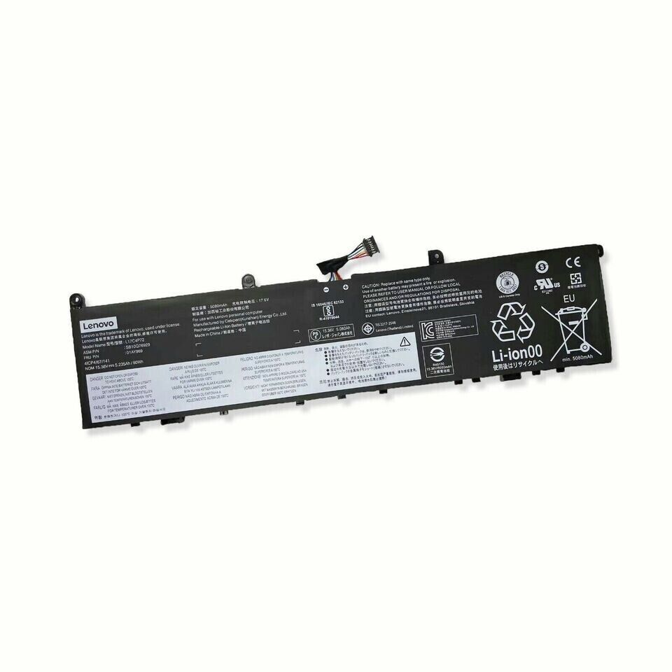 NEW Genuine L17C4P72 Battery for Lenovo ThinkPad P1 X1 Extreme 1st 2018 2nd 2019