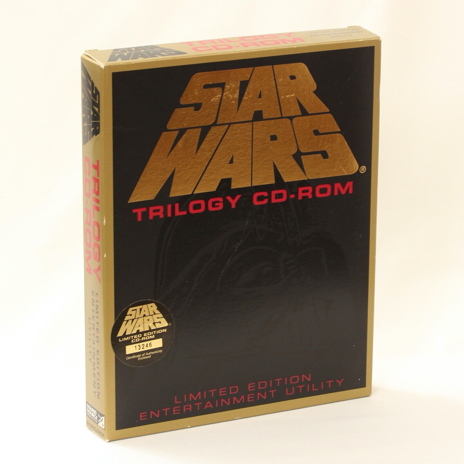 Star Wars Trilogy (Limited Edition) CD-ROM Vintage BIG BOX Game for PC from 1995