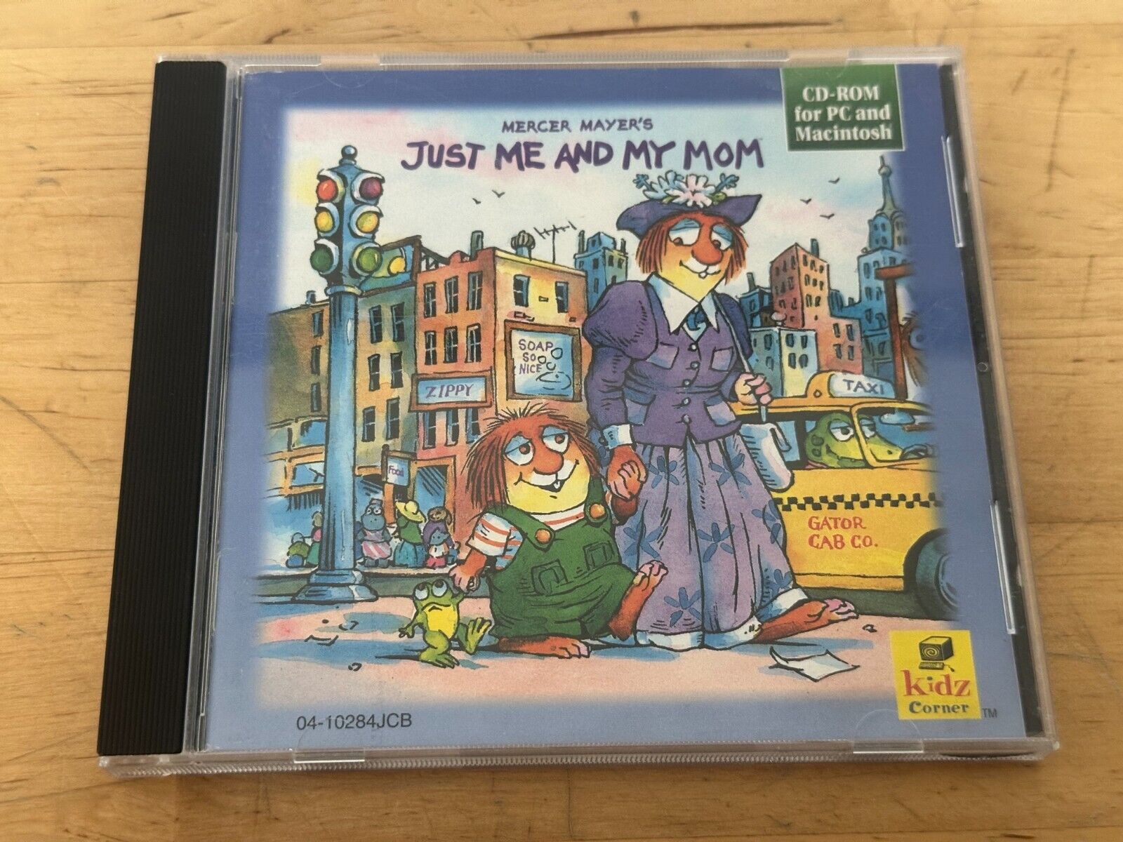 Mercer Mayer's Just Me And My Mom CD-Rom PC Mac Kidz Corner Vintage 1996