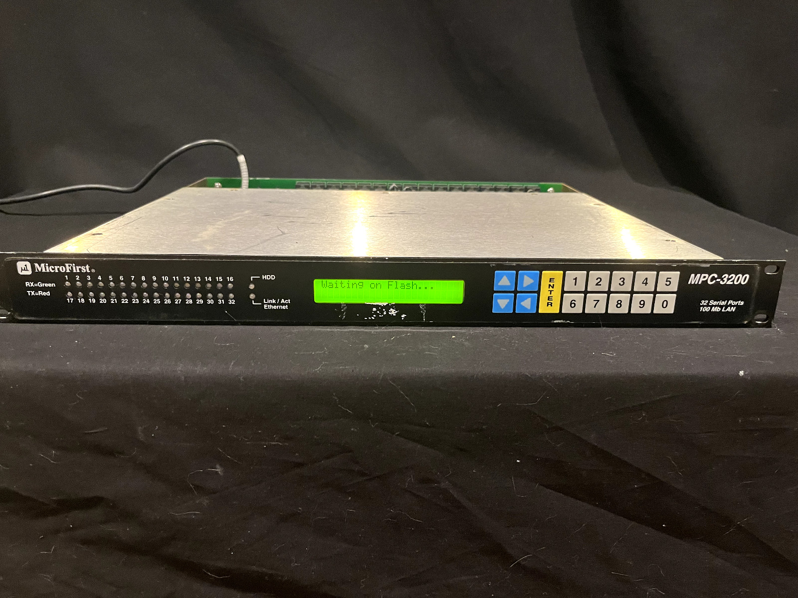 MicroFirst MPC-3200 32 Serial Ports 100Mb Enhances Digital Automation System