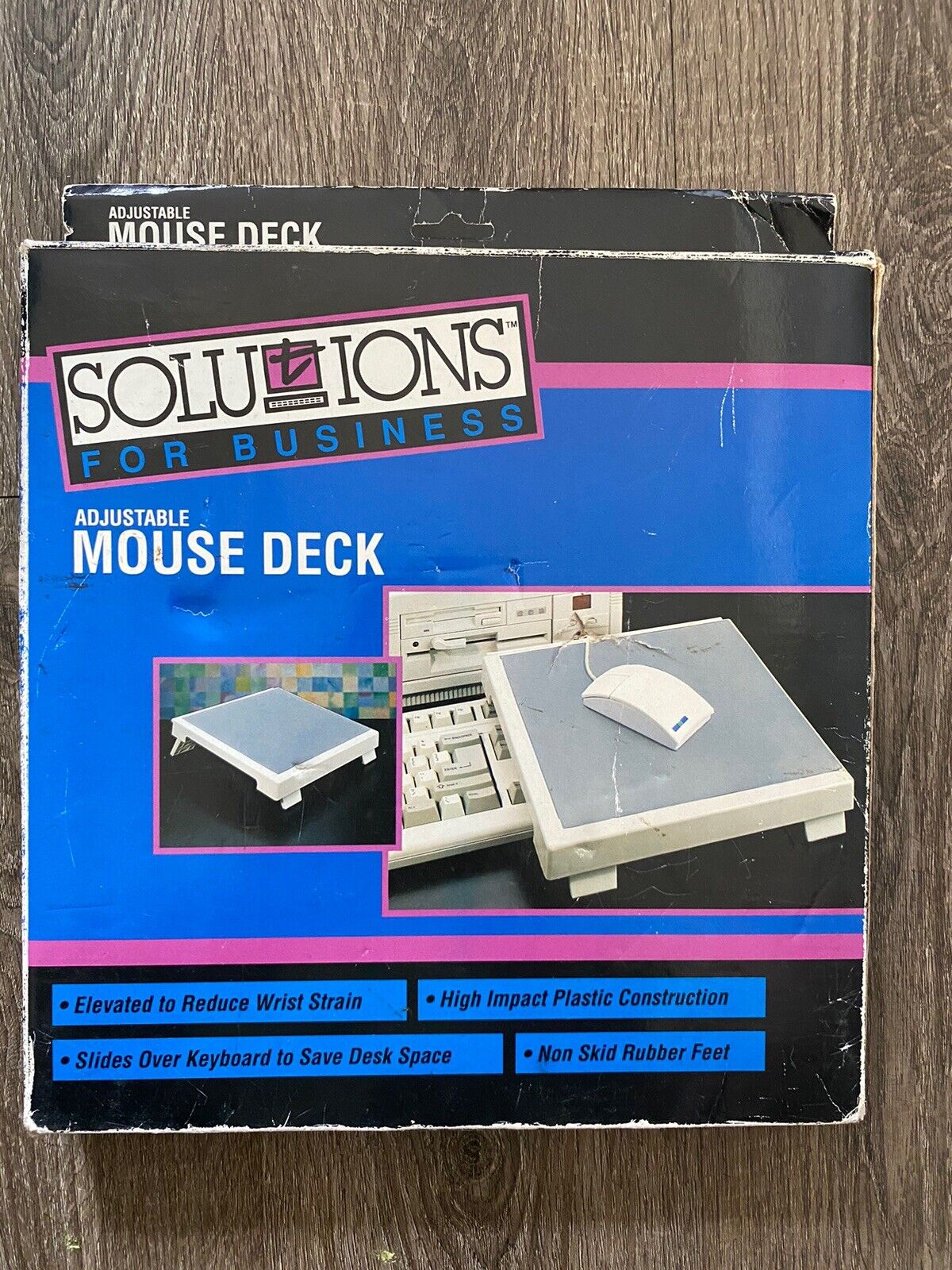 Vintage 80s 90s PC Computer Mouse Pad Dock Station Retro Gaming Keyboard Apple